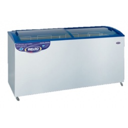 FREEZER PUERTAS DE VIDRIO 350 LTS, 2 PUERTAS DE VIDRIO CURVO CORREDIZAS FIH-350.PI INELRO