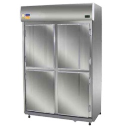 HELADERA 4 PUERTAS ACERO.INOX DIGITAL KLIMA BRASIL