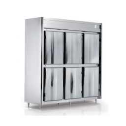 HELADERA 6 PUERTAS ACERO.INOX DIGITAL KLIMA BRASIL