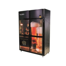 HELADERA 4 PUERTAS PARA CERVEZA C/DIGITAL KLIMA BRASIL