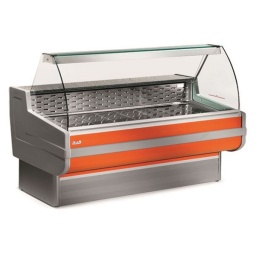 VITRINA 2,00MTS REFRIGERDA FRIO FORZADO CON BODEGA