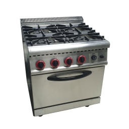 COCINA LUNDAR 4 HORNALLAS Y HORNO A GAS (0.53 X 0.55 UTIL)