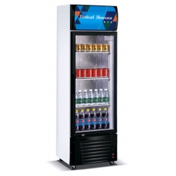 EXPOSITOR VERTICAL 1 PUERTA 188LT COMERCIAL