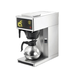 MAQUINA DE CAFE CAFETERA COMERCIAL 1.7 LT ACERO INOXIDABLE