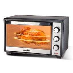 HORNO ELECTRICO CON CONVECCION DECAKILA 38 LT 1600W KEEV018B