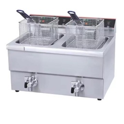 FREIDORA FRITADOR COMERCIAL ELECTRICO DOS CANASTOS 2 X 12 L UNIQUE