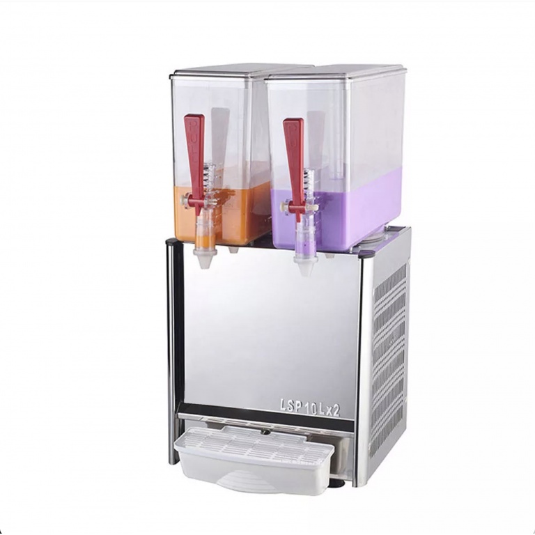 DISPENSADOR DE JUGOS 2 CUBAS X 10 LT C ENFRIAMIENTO UNIQUE COMERCIAL