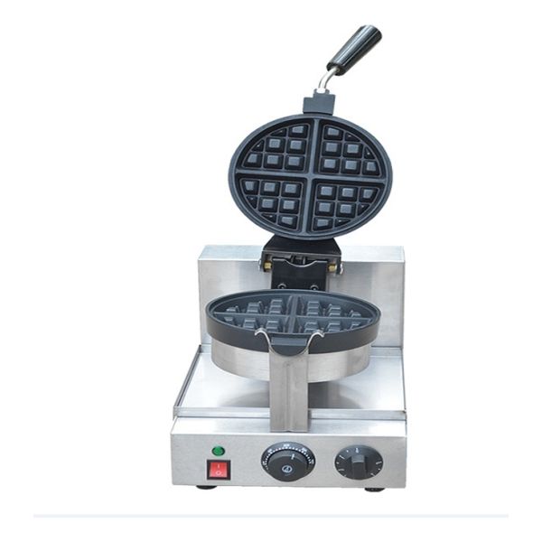 Waflera Waffle Electrica Un Disco Rotativa 1kw Comercial