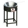 Fritador Electrico 19 Litros De Pie Con Canasto Cooklab