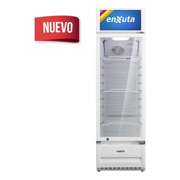 Vitrina Enfriador Con Cenefa Led Enxuta Frío Húmedo Venx9211 - Imagen 3