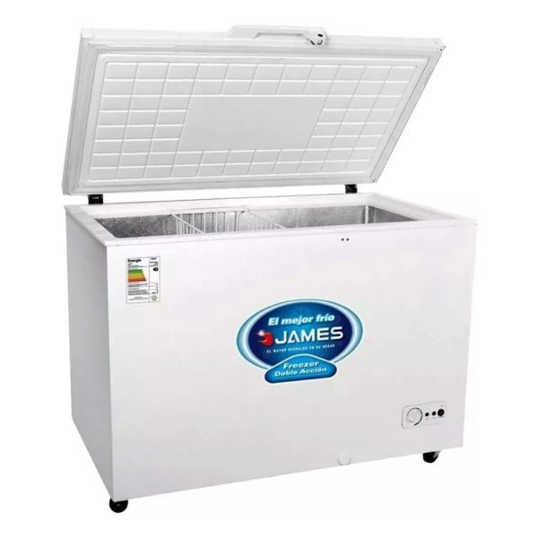 Freezer Heladera James Fhj 250 Kr Horizontal Color Blanco