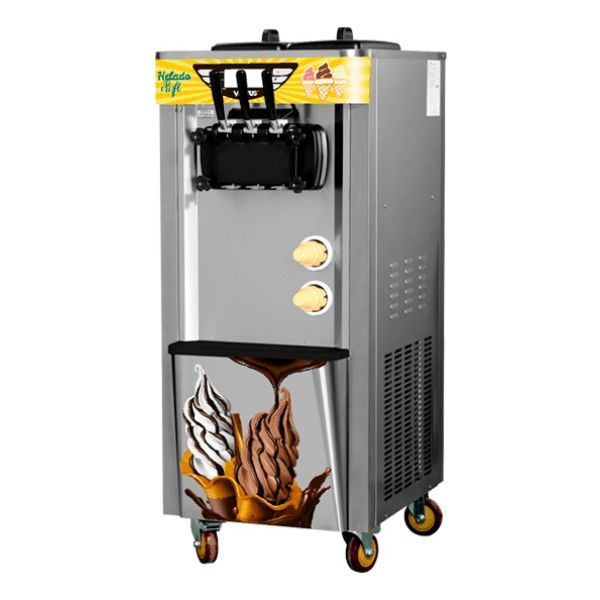 Maquina De Helado Soft 3 Picos Demet