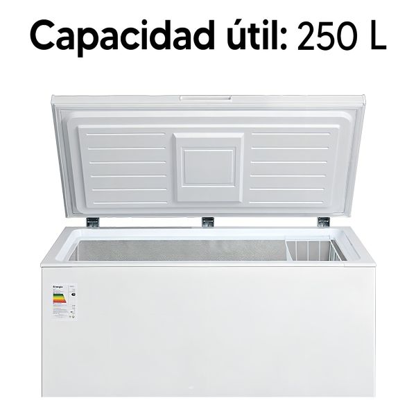 Freezer Horizontal Xion 250lts 230-240w Termostato Ajustable - Imagen 3