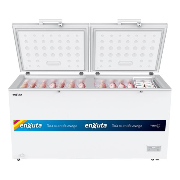 Freezer Horizontal Fun. Dual Enxuta Fhenx22510 508 Lt Tg - Imagen 2