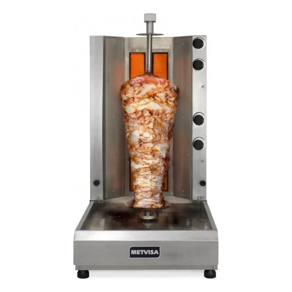 Hornos Spiedo Para Shawarma Kebab A Gas Metvisa Acge4 F R - Imagen 2