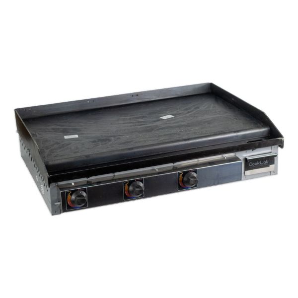 Plancha Chivetera A Gas 85x62 3 Quemadores Cooklab