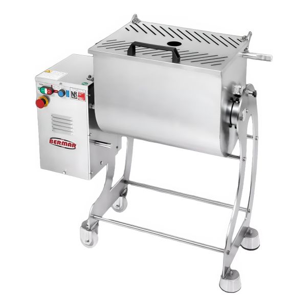 Mezcladora De Carne De Pie Bermar 100 Lts 2 Hp