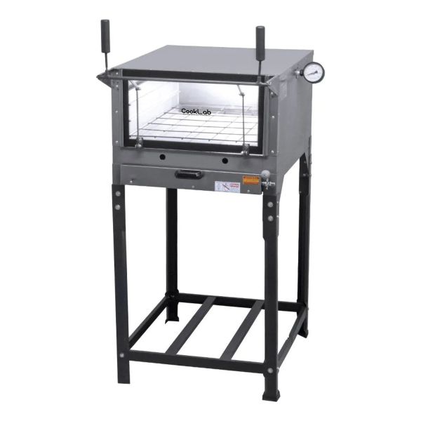 Horno Pizzero Refractario Compacto 62x62x37 Cm Cooklab