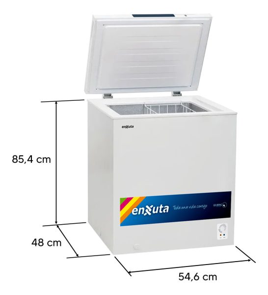 Freezer Horizontal Fhenx16100 Funcion Dual Enxuta 95 Lts Tg - Imagen 4