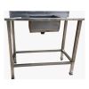 Mesada En Acero Inox, C/una Pileta. Nacional Mp-101 - Imagen 2