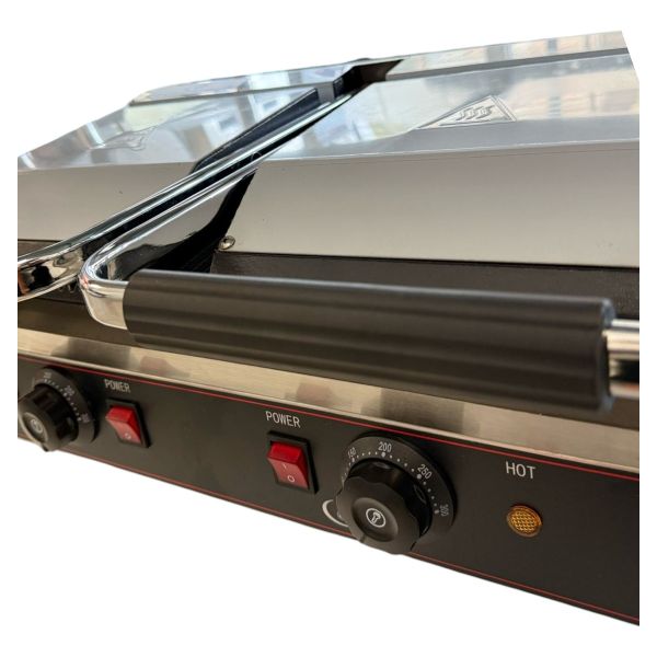 Grill Electrico Doble Comercial Pan Sandwiches 58x40 Cm - Imagen 3