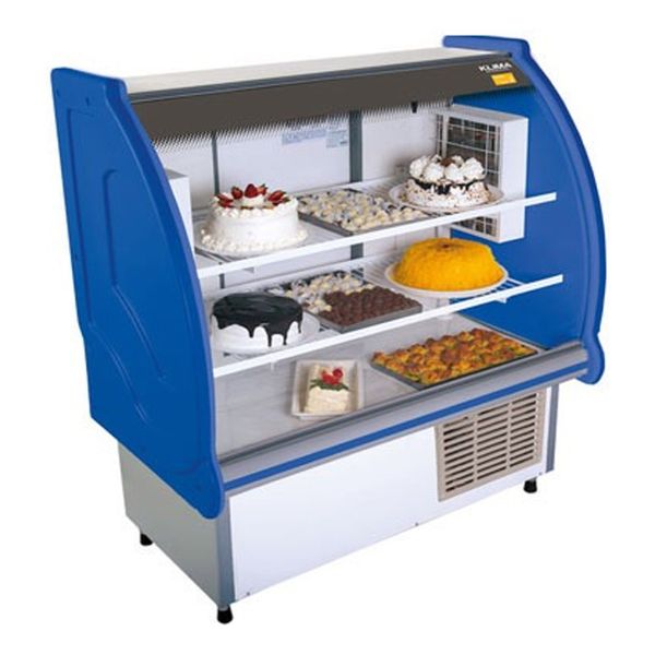Vitrina 1,20mts Refrigerda Serpentina Superior Debras