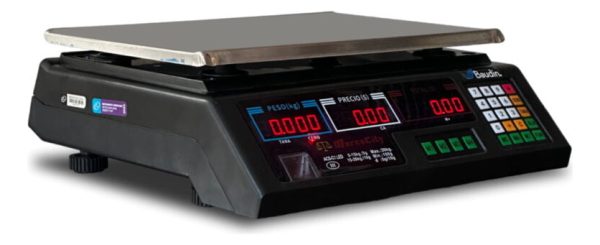 Balanza Electronica Led Con Calculo De Precio 30kg + Latu - Imagen 2