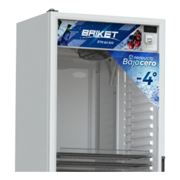 Vitrina Expositor Vertical Bajo Cero (-4°c) Briket Argentina - Imagen 3