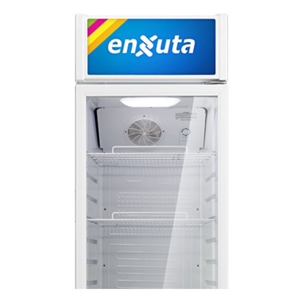 Vitrina Comercial Enxuta 309lts Con Cenefa Led Dimm T G - Imagen 3