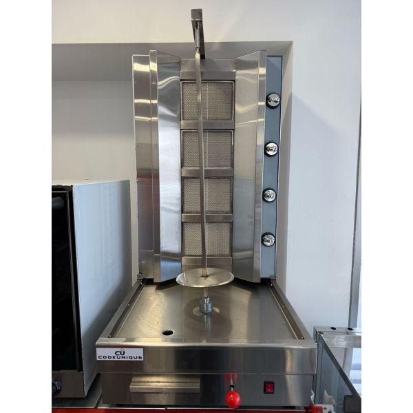 Horno Shawarma Kebab A Gas 4 Quemadores Rotativo - Imagen 3