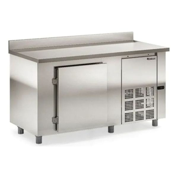 Bajo Mostrador Acero Inox, 1 Puerta 1.5 Mt Gelopar Gbfe-150