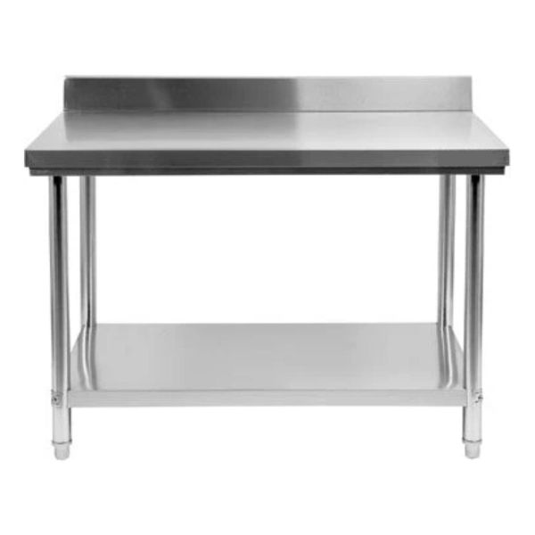 Mesada Trabajo Acero Inox C Zocalo Unique 1.8 Mt Reforzada - Imagen 3