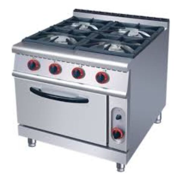 Cocina Industrial A Gas 4 Hornallas Unique