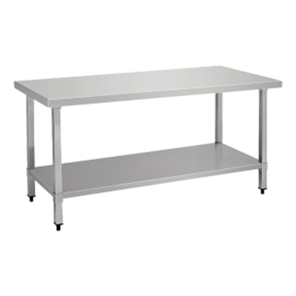 Mesada Mesa De Trabajo 1 Mt X 0.70 Unique Reforzada Ac Inox