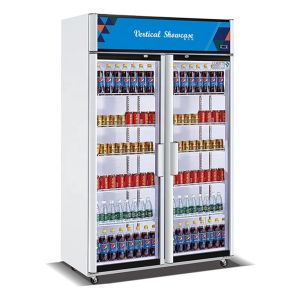 Expositor Vertical 2 Puertas Comercial 320w 800 Lt