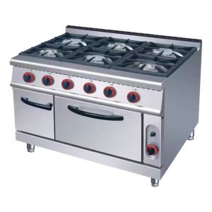 Cocina Industrial A Gas 6 Hornallas Unique