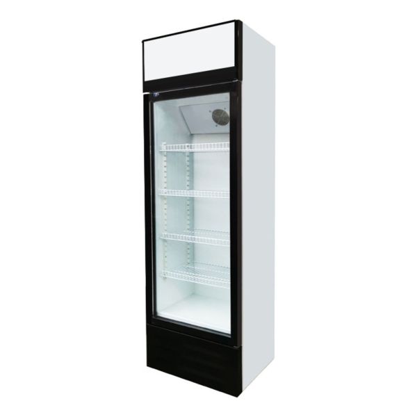 Heladera Expositor Vertical Comercial Una Puerta 300 Lt Tgr