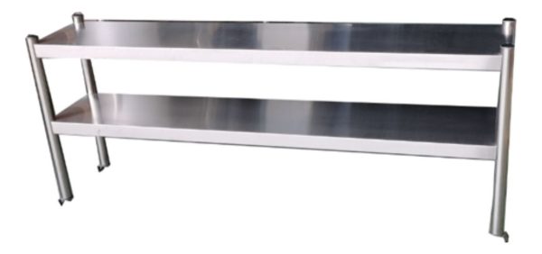 Estante Doble Para Colocar Sobre Mesada De Trabajo 1.2x0.3mt - Imagen 3