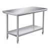 Mesada Trabajo Acero Inox Unique 1.2 Mt Reforzada - Imagen 3