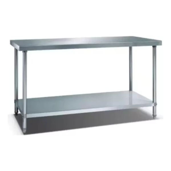 Mesada Mesa De Trabajo Unique Reforzada 1 Mt Acero Inoxidabl - Imagen 2