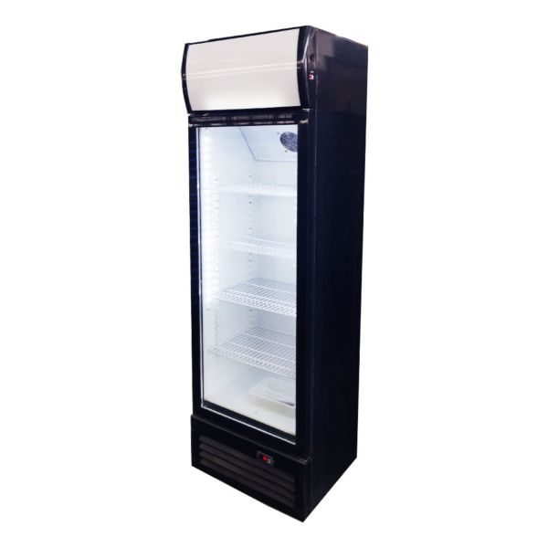 Heladera Expositor Vertical Comercial Una Puerta 400 Lt Tgr