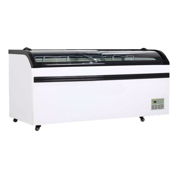 Freezer Tapa De Vidrio 550 Lt 1.5 Mt Tgr Blanco