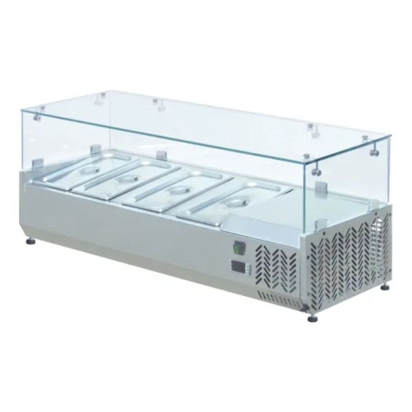 Vitrina Topinera Sobre Mostrador Refrigerada Unique