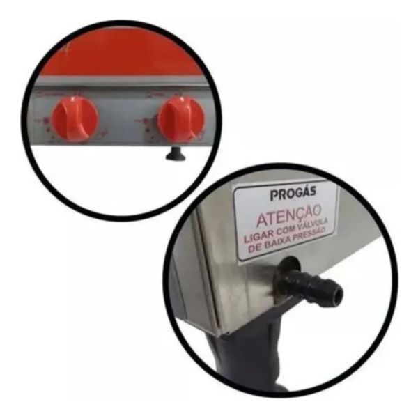 Horno A Gas De Mesa Con Gratinador Progas Prp-400g - Imagen 3