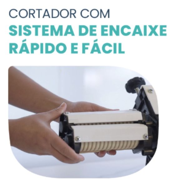 Sobadora Laminadora Electrica 28 Cm And Cortador Tallarines - Imagen 3