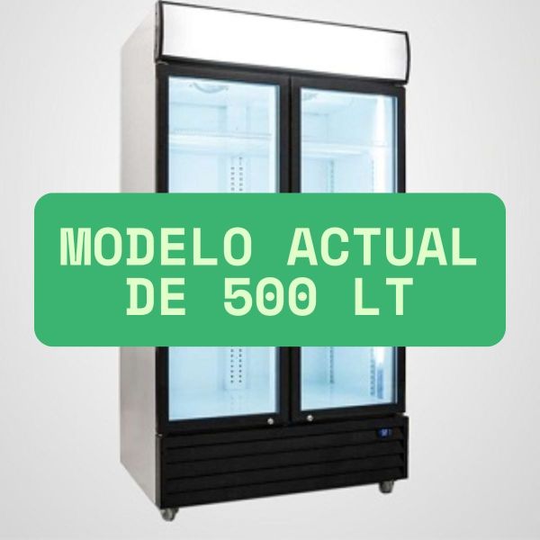 Heladera Expositor Botellera Visicooler 600lts 2 Puerta - Imagen 2