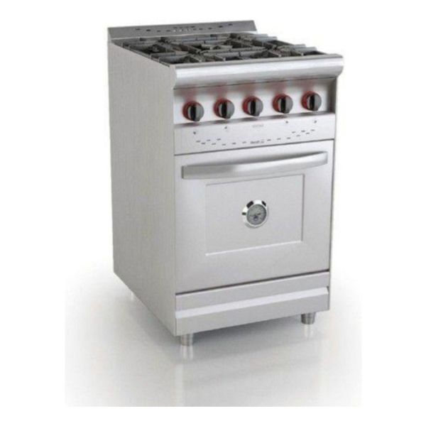 Cocina 4 Hornallas Y Horno - Piso De Piedra Morelli Nova 750 - Imagen 2