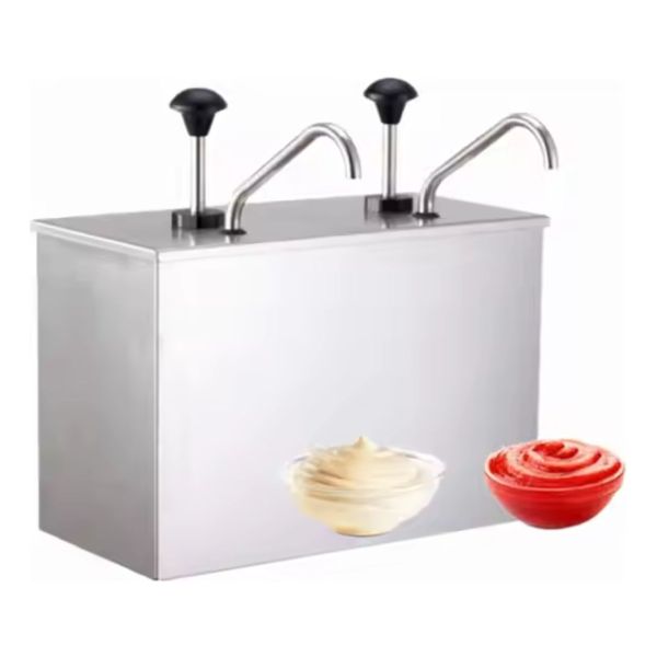 Dispensador De Salas Condimentos Doble Acero Unique - Imagen 2