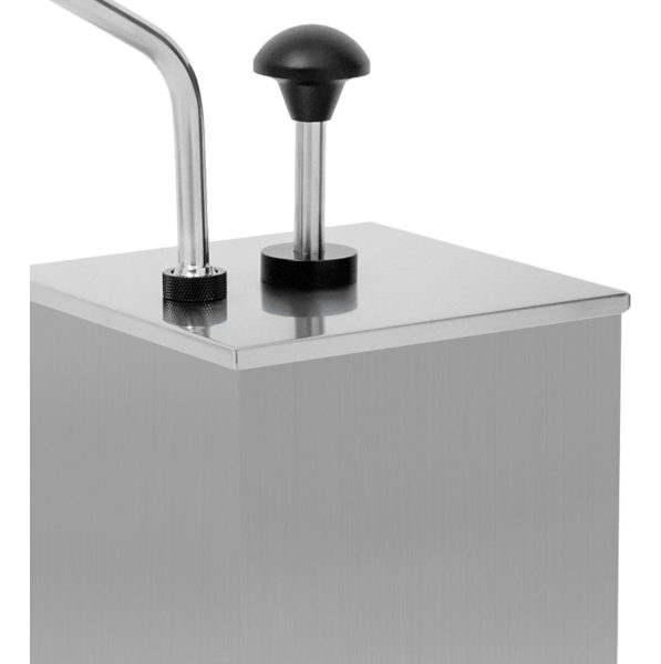 Dispensador De Salsas Condimentos Un Pico Acero Unique - Imagen 2