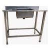 Mesada En Acero Inox, C/una Pileta. Nacional Mp-101 - Imagen 3